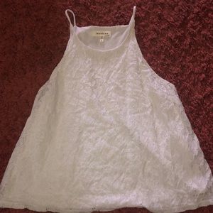 Beautiful white lace shirt